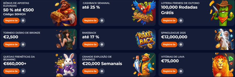 ofertas de bônus e promoções ativas no casino online